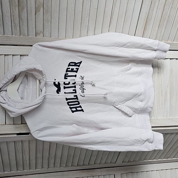 Hollister White Hoodie - Picture 4 of 5